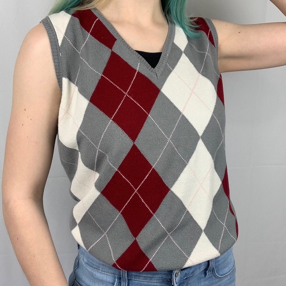 Argyle sweater vest - Picture 5 of 5